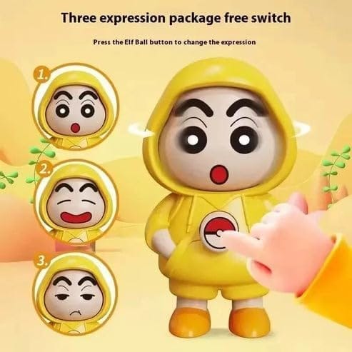Mood Swings Keychain – Cute Face Changing Doll, Anime Cartoon Keychain, Expressive Flip Emotion Keyring for Men, Women, Teens – Unique Gift for Anime Lovers