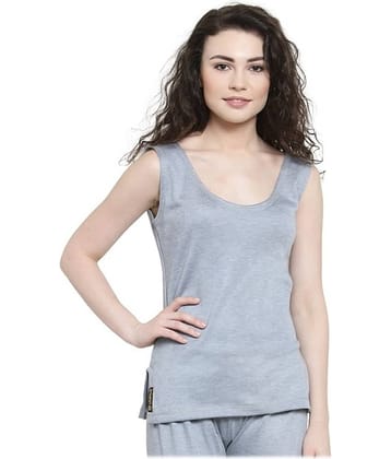 Uzarus Cotton Blend Topwear - Navy