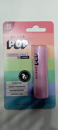 Sugar pop Nourishing lip balm 02 cherry 5g