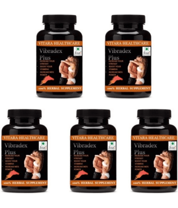 Hindustan Herbal vibradex 150 no.s Capsule Pack of 5