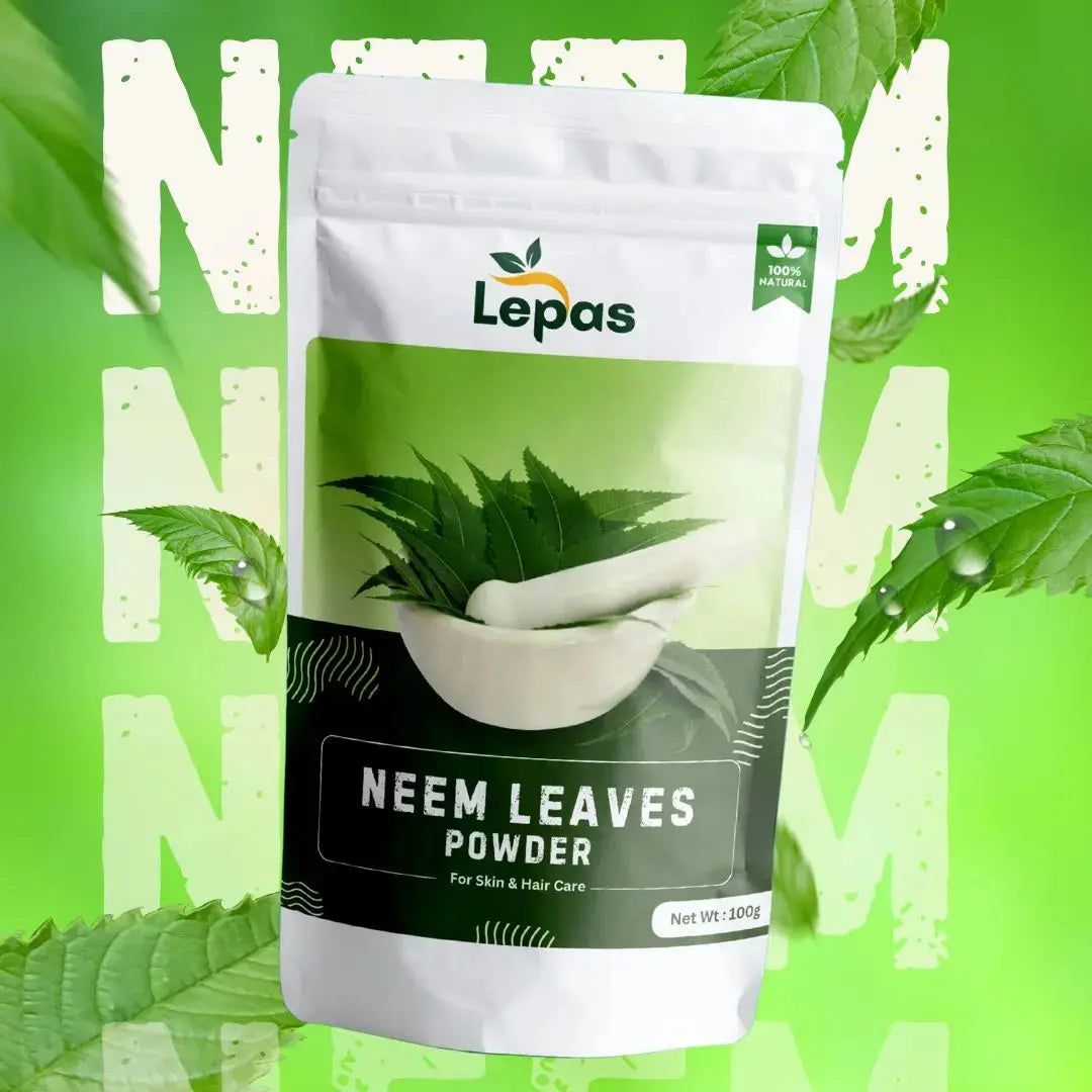 Neem Leaves Powder Facepack | Anti-Acne, Oil Control, Soothing & Calming | 100g