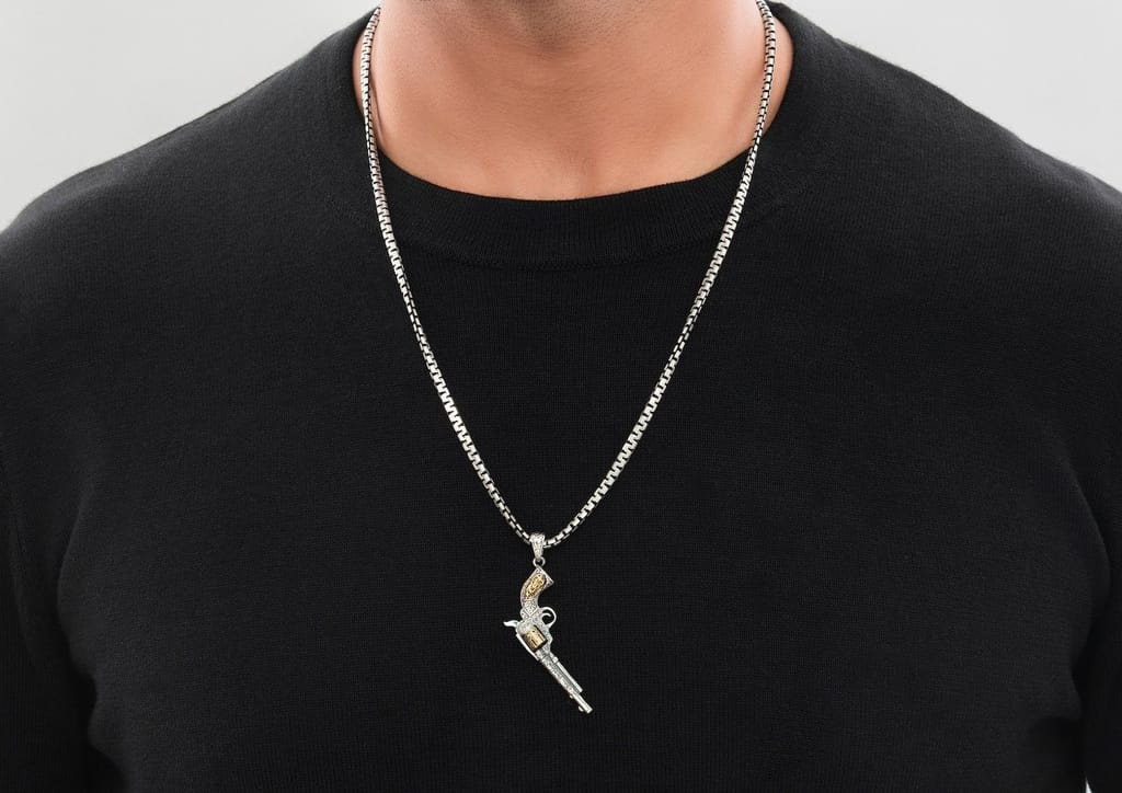 Django Revolver Pendant
