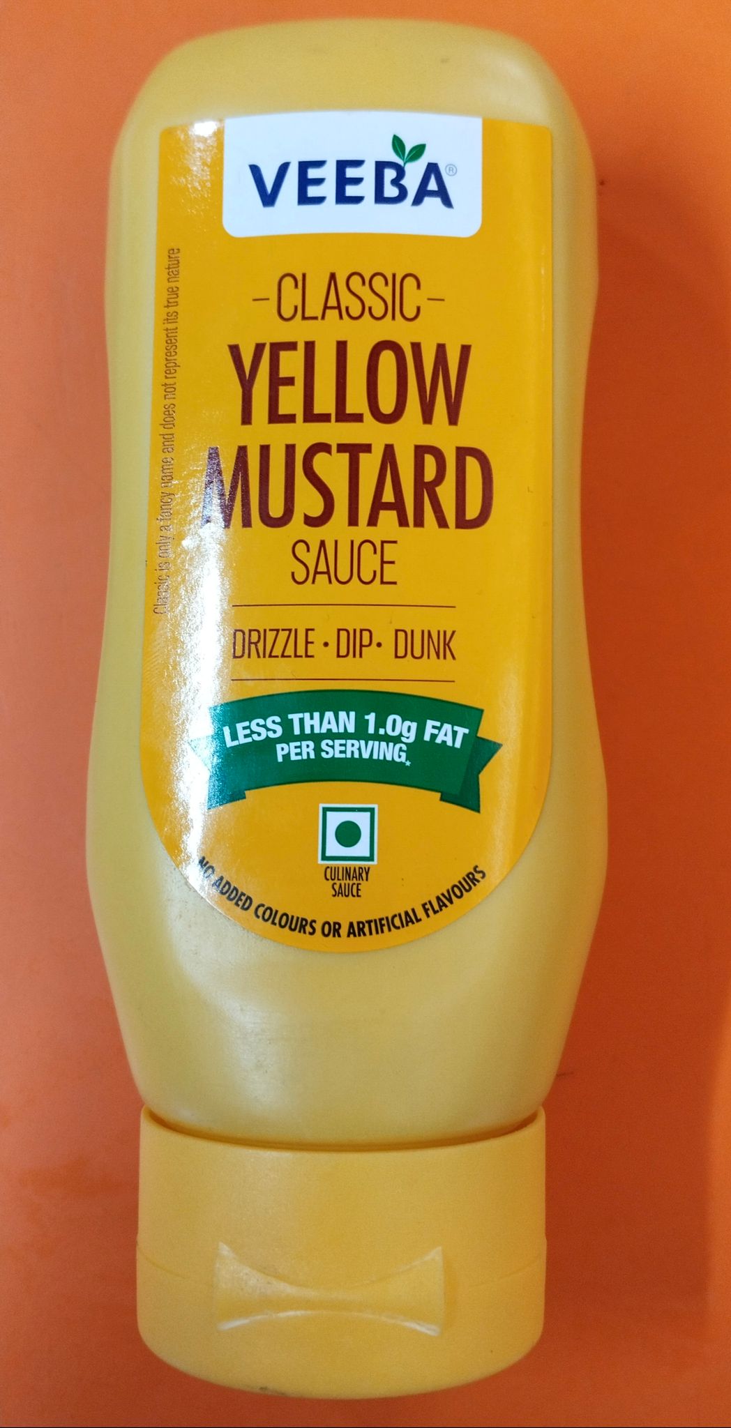 Veeba yellow mustard sauce 320 g