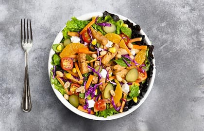Nutty Orange Chicken Salad