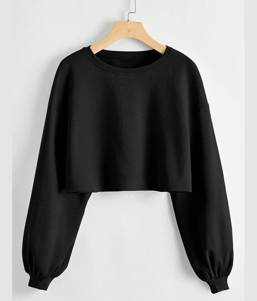 DTR FASHION Women's Cotton Blend Crop Top ( Wine )