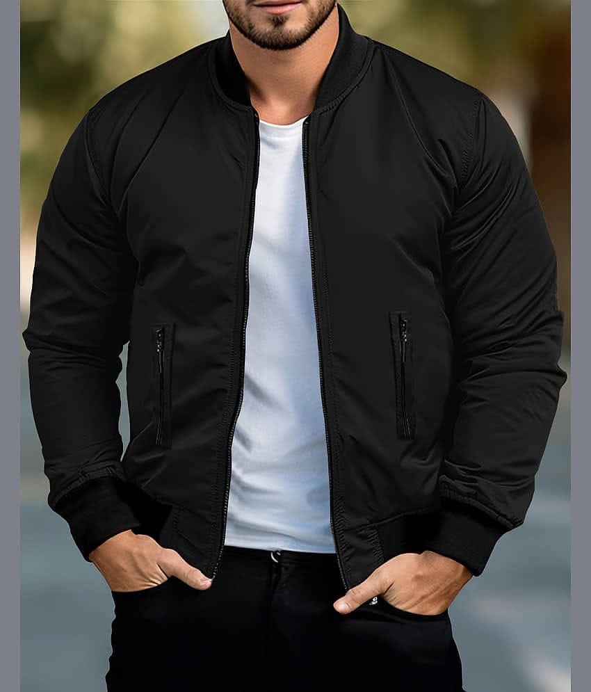 Eyebogler Polyester Men's Casual Jacket - Charcoal ( Pack of 1 )