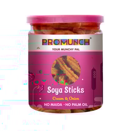 PROMUNCH Soya Sticks - Cream & Onion (80g Each)