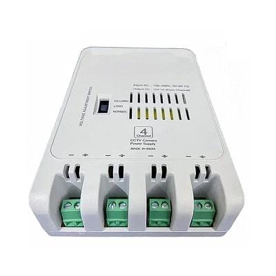 CCTV Power Supply SMPS (12V 5A) – Heavy Duty Power Adapter for Video Surveillance Systems, Dome & Bullet Cameras