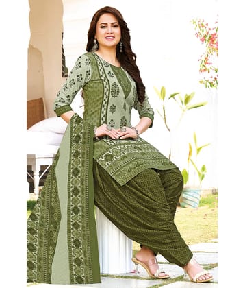 shree jeenmata collection Women's Cotton Unstitched Salwar Suit