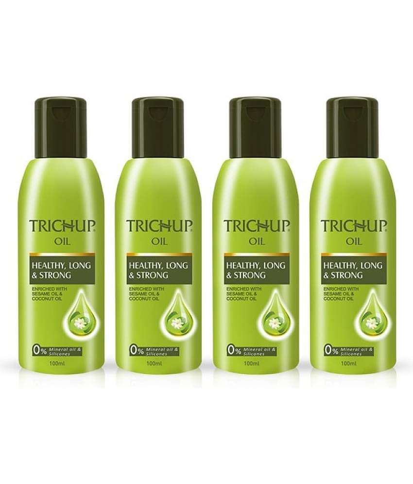 Trichup Hair Growth Oil 100 ml Each (Pack of 4)