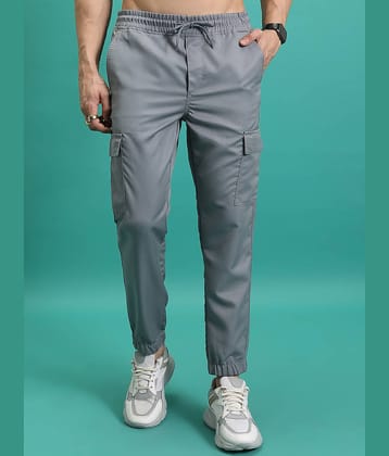 Highlander Regular Men's Joggers - Light Grey ( Pack of 1 )