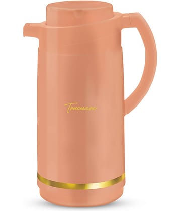 Trueware Jupiter Inner Steel Pink Plastic Flask ( 1500 ml )