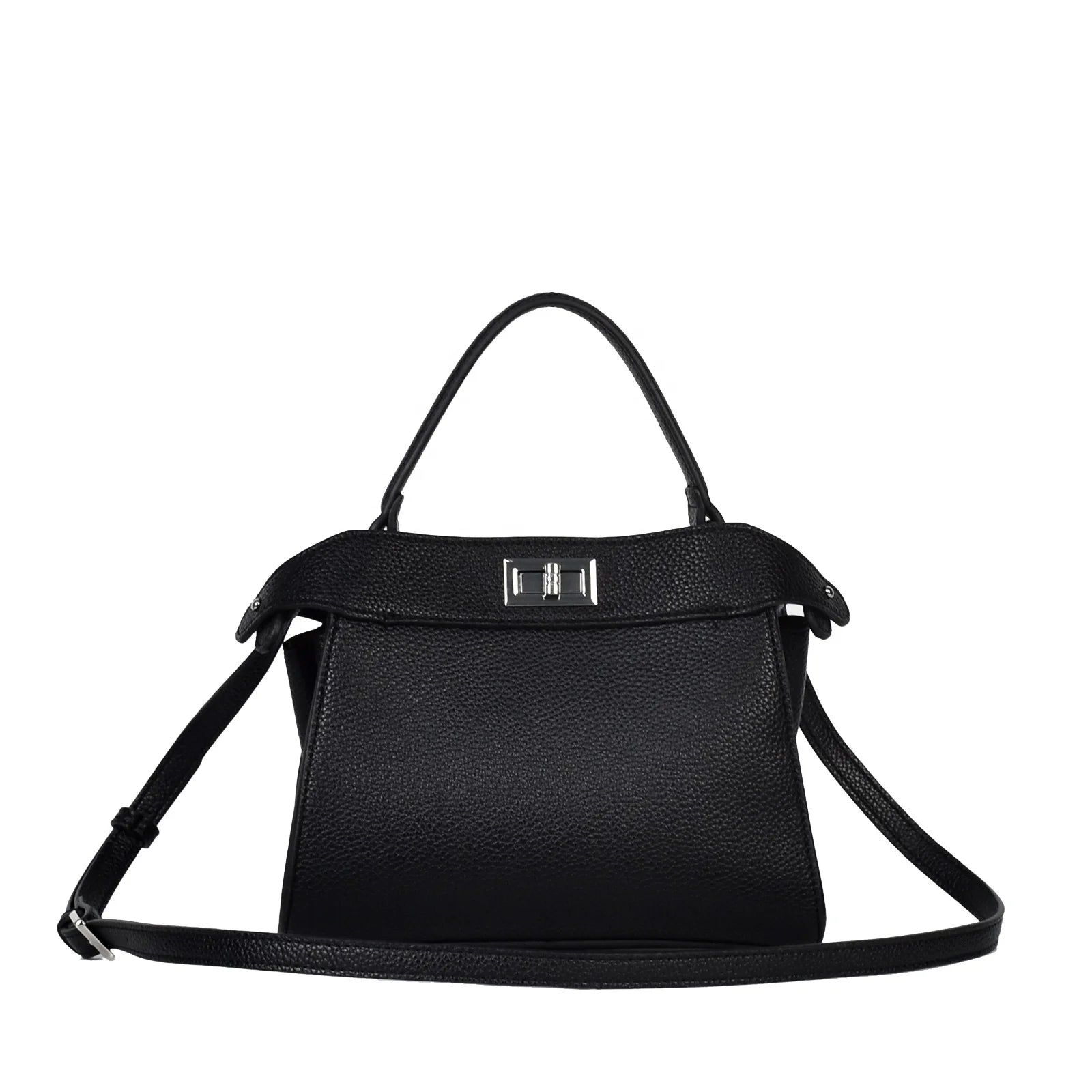 Wholesale Top Grade Luxury Handbags Famous Brand Tote Shoulder Bags For Women Functional Pu Vegan Leather Hand Bag Handle