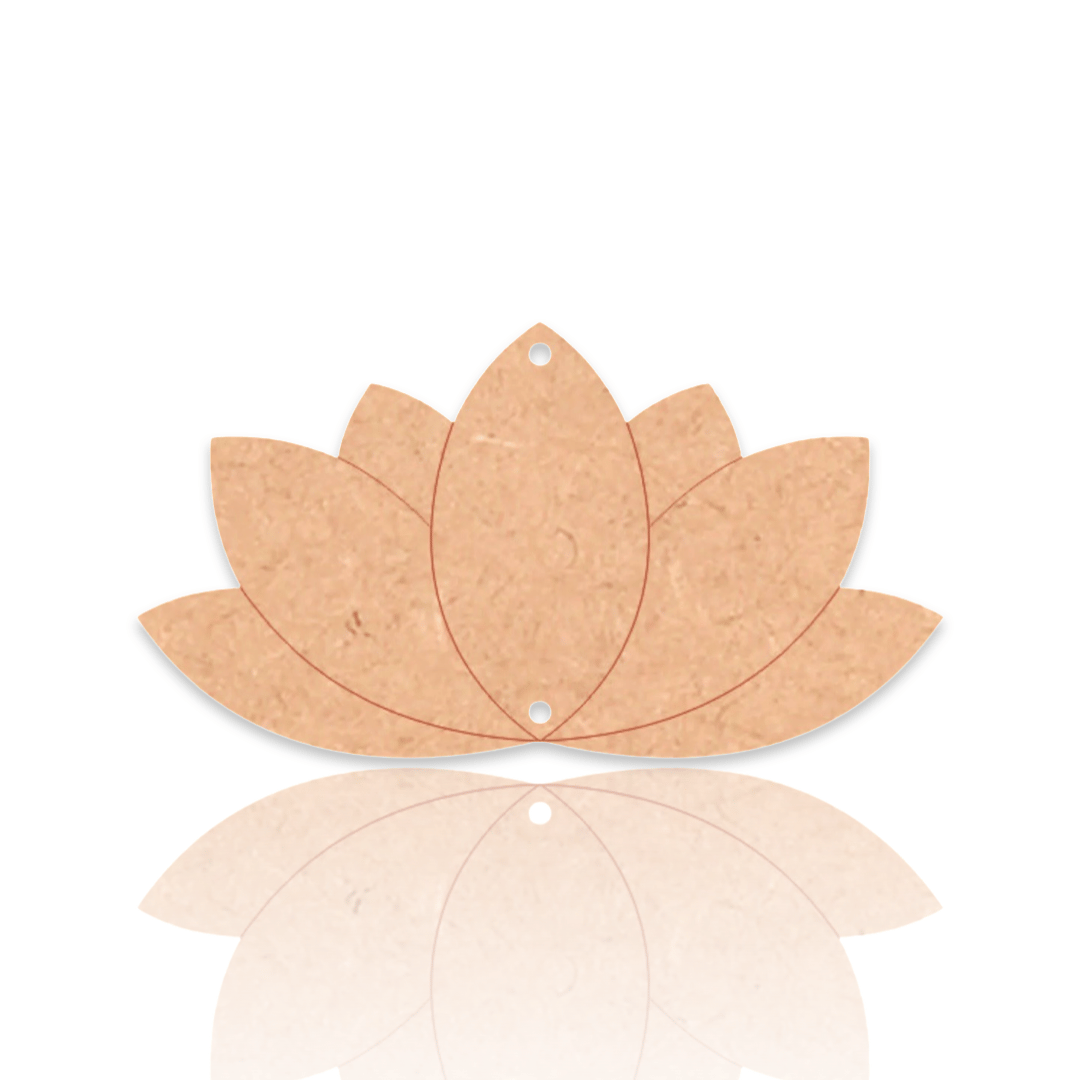 TCF INDIA - Lotus Pre Marked Cutout-4MM / 6 Inch