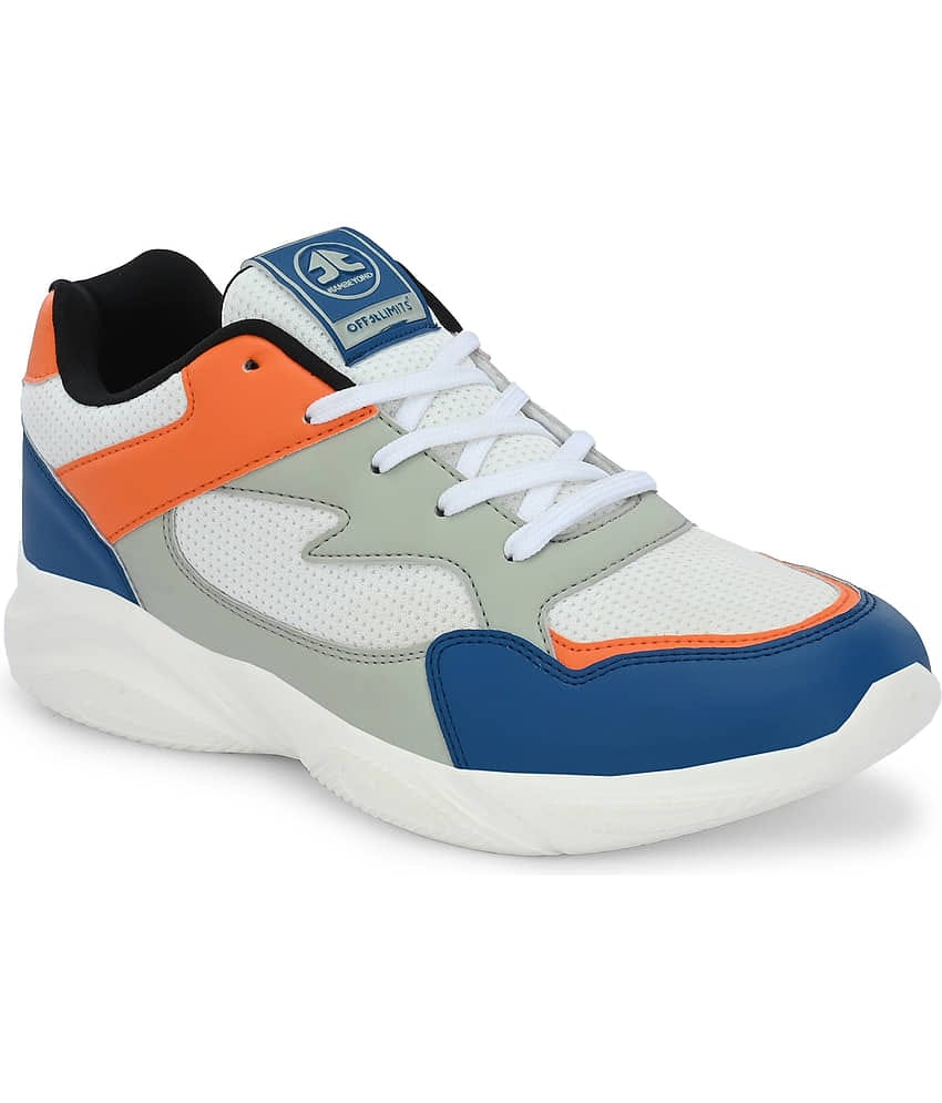 OFF LIMITS ROGER White Men's Sports Running Shoes