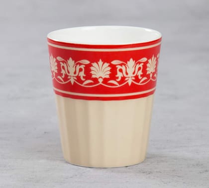 Mystique Flower Ambush Chai Glass (Set Of 6)