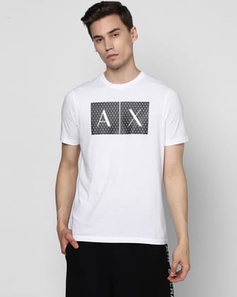 Iconic Logo Combo Tees-for Mens-XL
