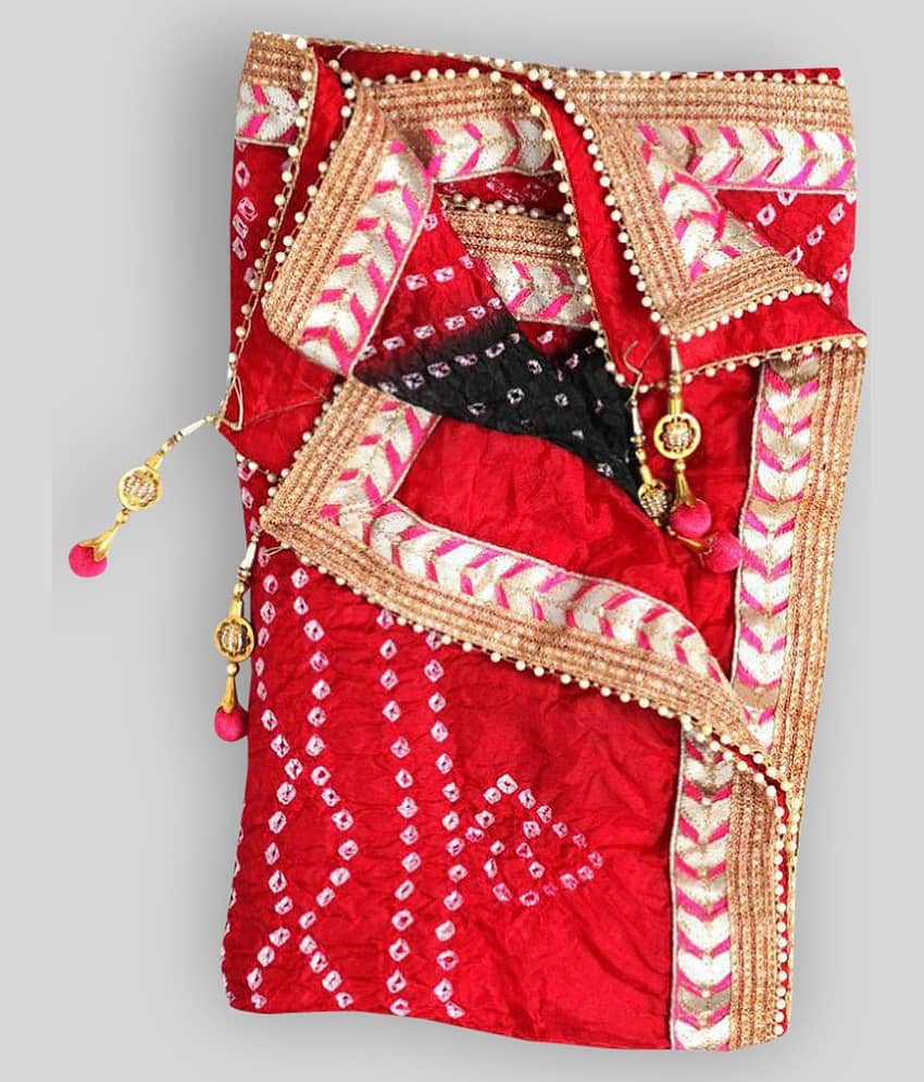 Raj Multicoloured Art Silk Dupatta