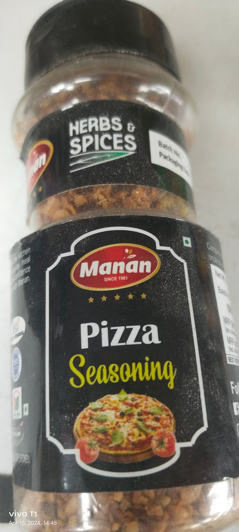 Manan Herbs& Spices Pizza Seasoning 
