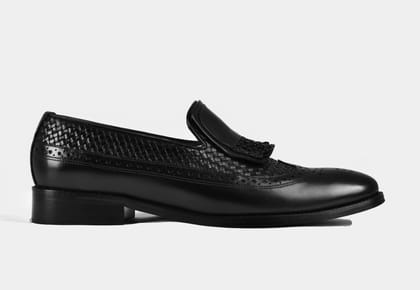 GAEL WEAVED BLACK (SALE)-UK 6