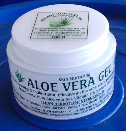 Organic Aloe Vera Gel (skin Nurturing Pure Aloe Gel)