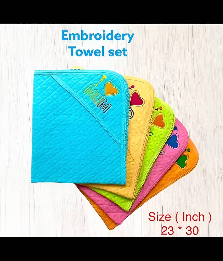 kaseera Set of 2 Multi Cotton Bath Towels