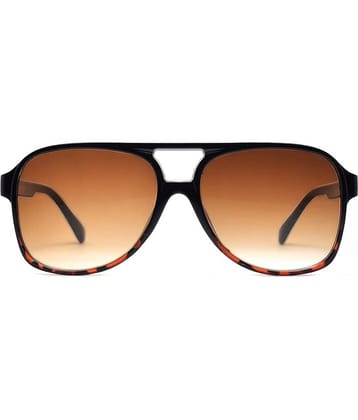 Peter Jones - Black Pilot Sunglasses ( Pack of 1 )