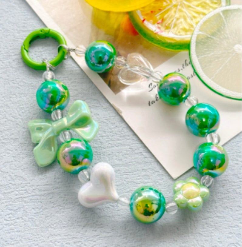 Colorful Charm Lanyard Bracelet Accesssory-Green
