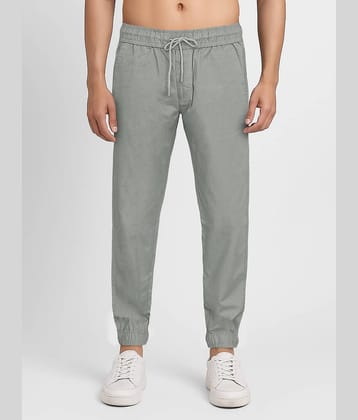 plounge Regular Men's Joggers - Light Grey ( Pack of 1 )
