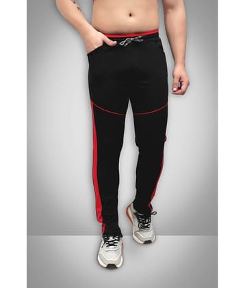Forbro - Black Lycra Men's Sports Trackpants ( Pack of 1 )