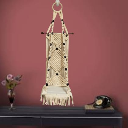 Macrame Wall White Hanging