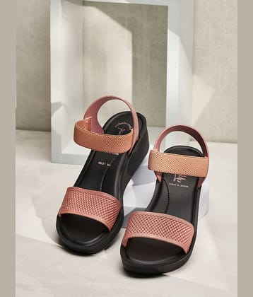 Puntoblu PU2386-PINK Pink Women's Open Toe Flats