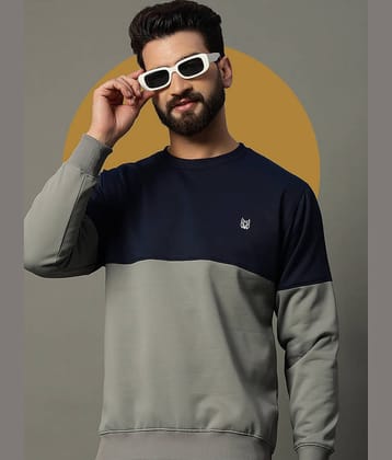 stelvin Cotton Blend Round Neck Men's Sweatshirt - Multicolor ( Pack of 1 )
