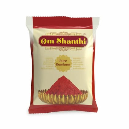 om shanthi pure kumkum, 40g