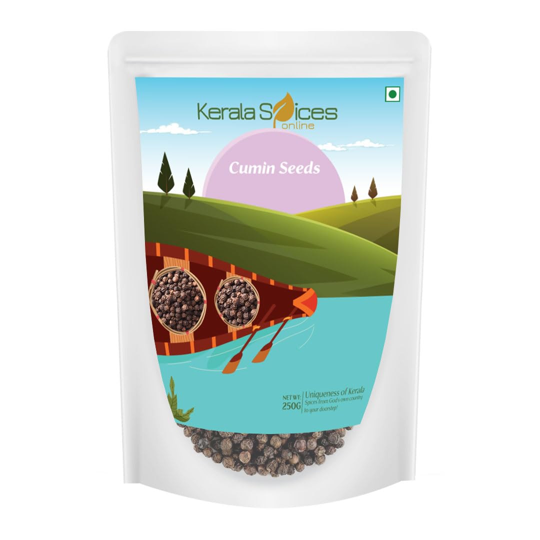 Kerala Spices Natural Black Pepper 100gm Kali Mirch Whole Spices Preservatives Free Peppercorns