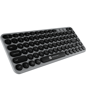 Portronics Black Bluetooth Desktop Keyboard