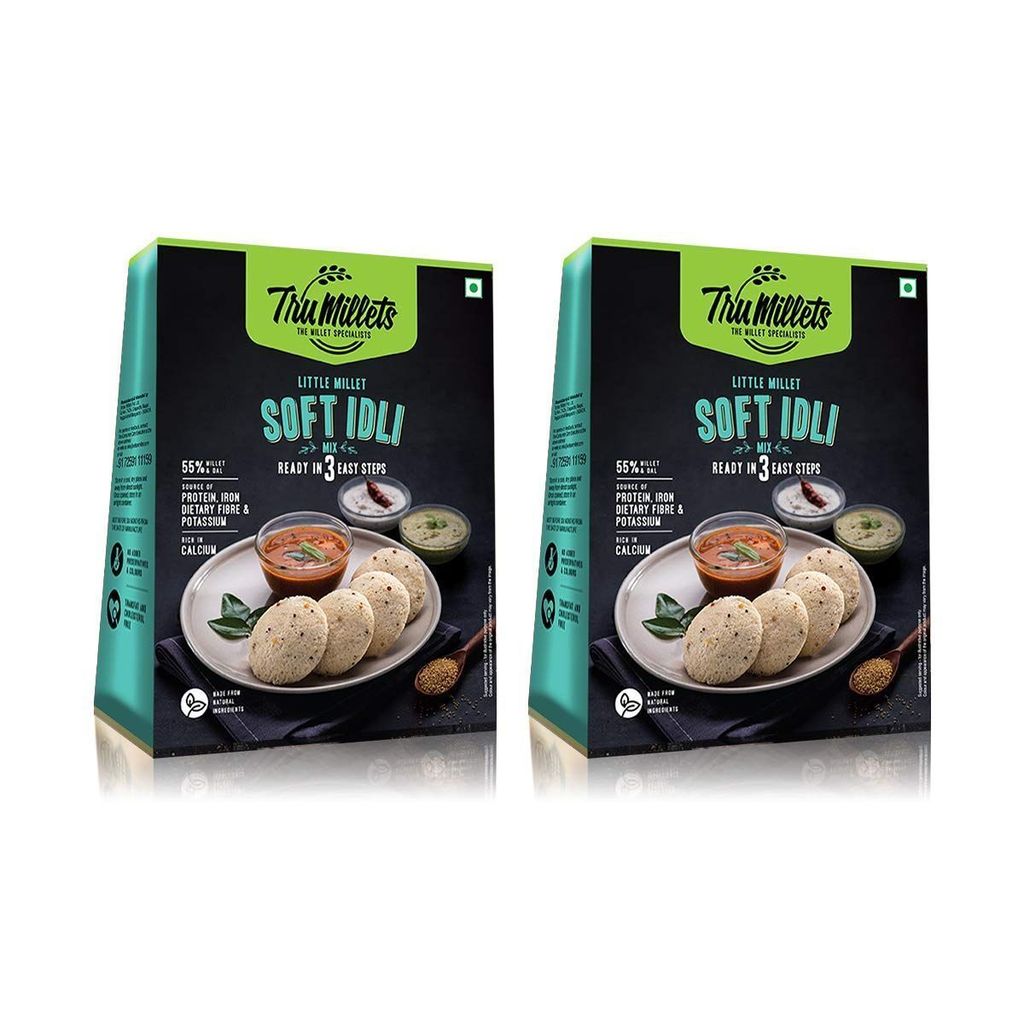 Trumillets | Healthy Millet Diet Breakfast | Soft Idli Mix - 250g
