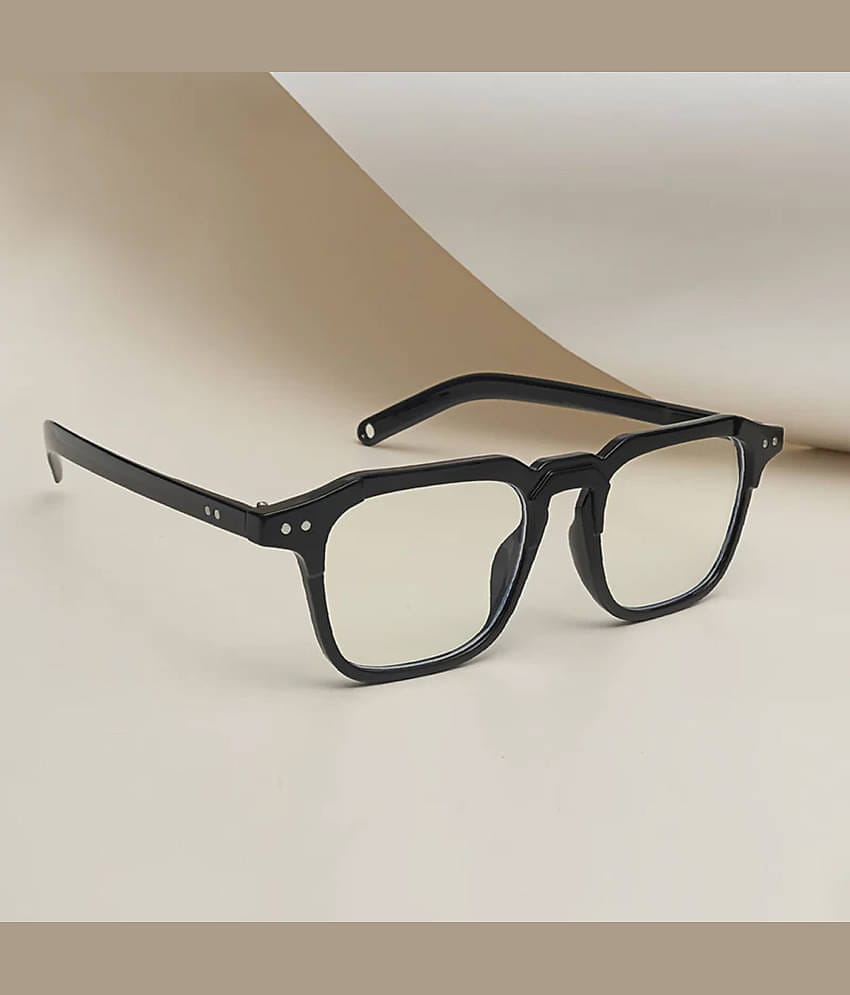 Elligator Black Rectangular Sunglasses ( Pack of 1 )