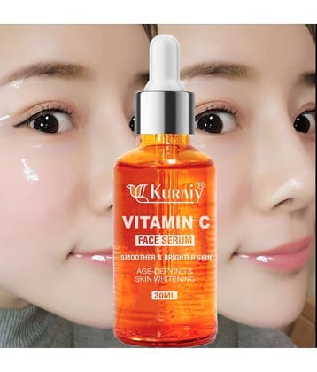 KURAIY Vitamin C Orange Face Serum For Radiant Glow For All Skin Type 30ml ( Pack of1 )
