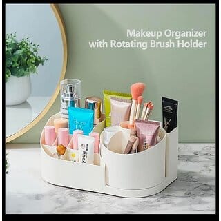 Kuber Industries Multipurpose Plastic Drawer Storage Organizer  Aesthetic Desk Stationary Item  Jewellery Holder.