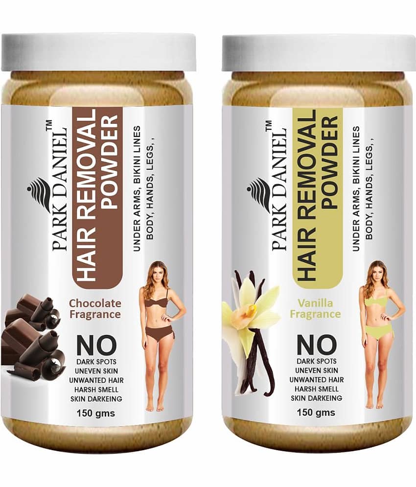 Park Daniel Chocolate +  Vanilla  Fragrance Hair Removal Powder 300 g Pack of 2