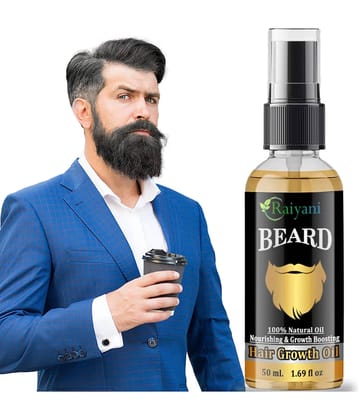Raiyani Jojoba Oil Promotes Beard Growth Beard Oil 50 ml