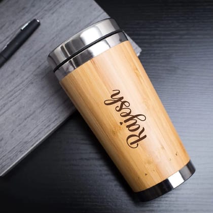 Giftana Sustainable Gift Set with Bamboo Tumbler & Ferrero Rocher