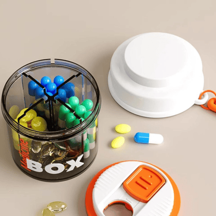 Portable Pill Organizer with Lock-Pack of 1 @ ₹799