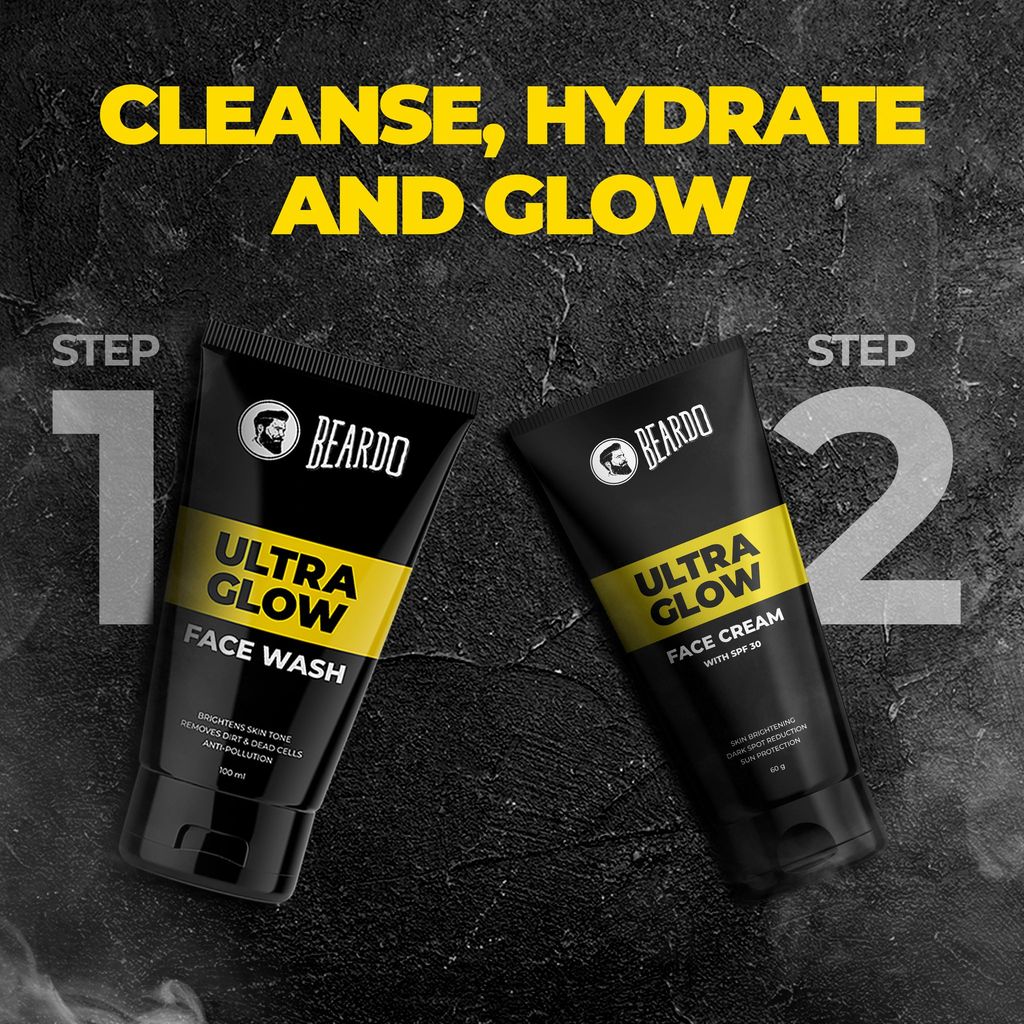 Beardo Ultraglow Facewash for Men (100ml)