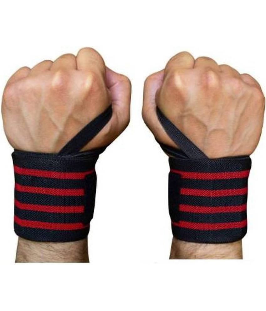 Emm Emm Premium Thumb Loop Wrist Support - Free Size (Pack Of 2 Pcs))