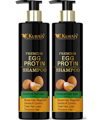 KURAIY EGGPROTEIN SHAMPOO FOR SMOOTH & SHINY HAIR 200ML PACK OF 2