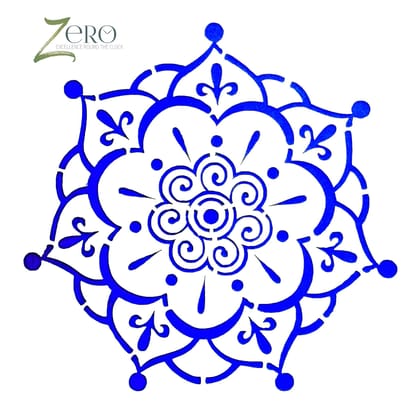 Imported Stencils- 5"*5"- Graphic Design Mandala Pattern Background 3