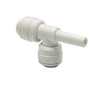 RO Three Side Tee Push 1/4" Pipe Fitting Connector for Water Purifiers (Pack of 1,no of pcs 20)