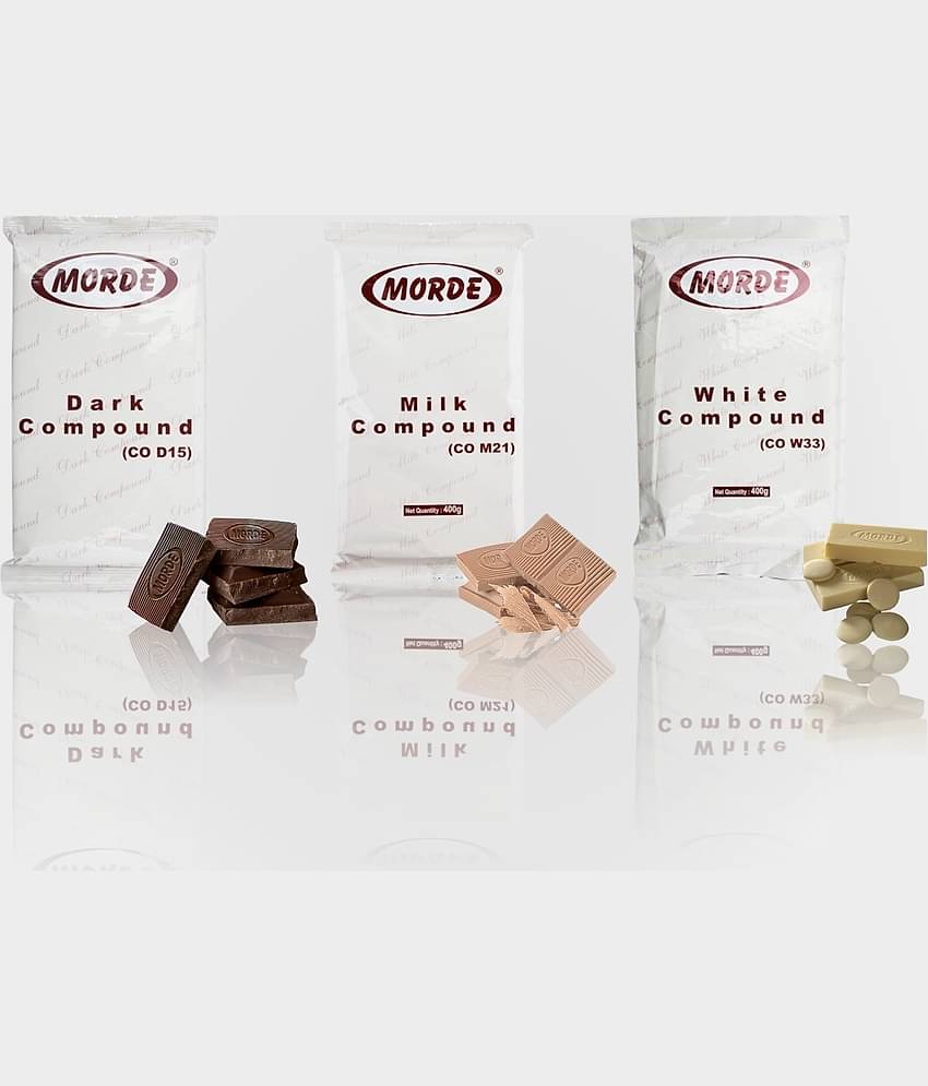 Morde Dark, White & Milk Chocolate Compound Assorted Chocolates 400 g